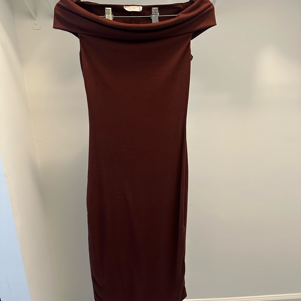 Lush Off the Shoulder Dress